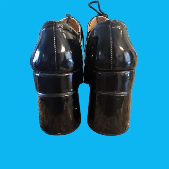 1970's Cab Mens size 13 Capones Disco Gangster Platform Shoes - Picture 4 of 5